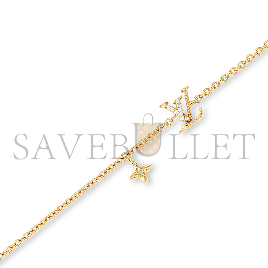 LOUIS VUITTON LV ICONIC BRACELET M00587 LOUIS VUITTON LV ICONIC BRACELET M00587
